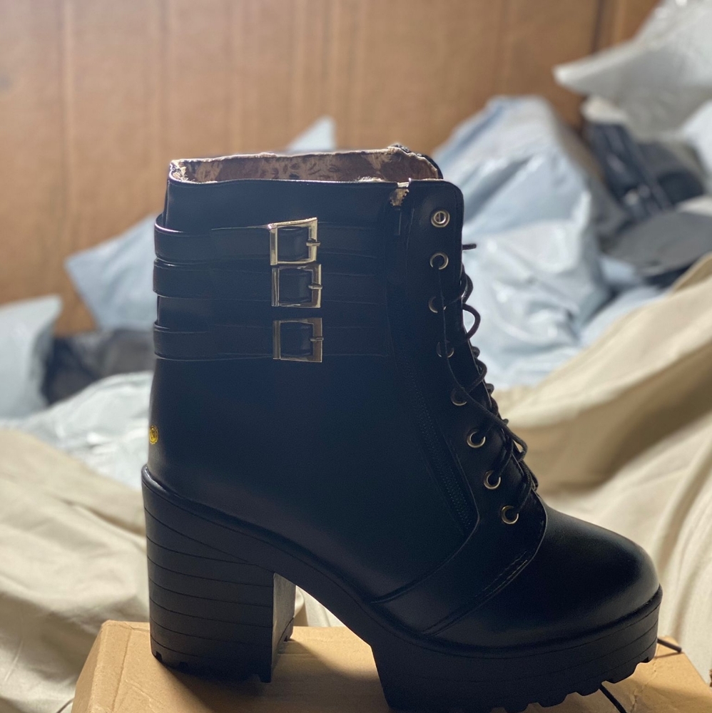 Black boots